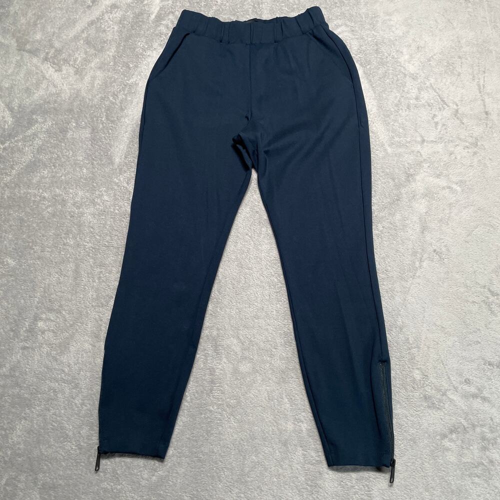 Universal Standard Pants Womens Medium US 2XS Blue Moro Pocket Signature Ponte